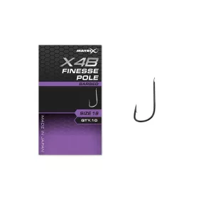   Matrix X4B Finesse Pole 16 Barbed Hameçon à palette, Barbelé 10pcs