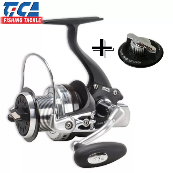 Moulinet Tica GALANT LongCast 4000 à longue portée et frein avant 7+1BB avec étoile de frein rapide