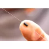 Guru Super Tight Line Stops Squared Black M Gumiütköző 10db