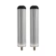 Matrix Silver Leg Extension Rallonge de Pied pour Panier Siège 2pcs 36mm/150mm