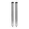 Matrix Silver Leg Extension Rallonge de Pied pour Panier Siège 2pcs 36mm/300mm