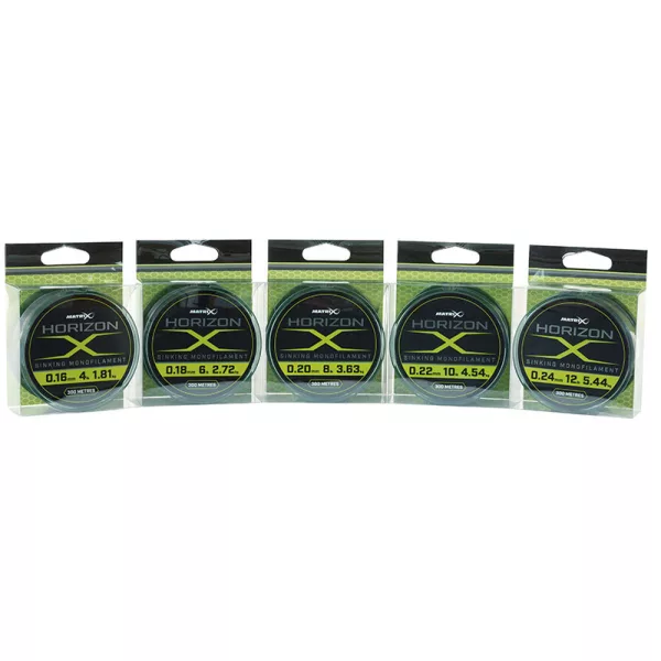 Matrix Horizon® X Sinking Mono 12lb - 0.24mm Ligne monofilament