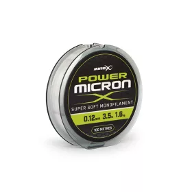 Matrix Power Micron X 0.12mm - 3.5lb 100m Fil monofilament