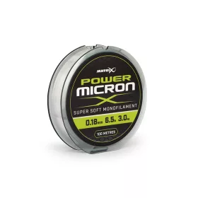 Matrix Power Micron X 0.18mm - 6.5lb 100m Fil monofilament