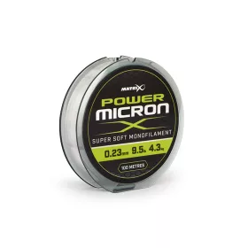 Matrix Power Micron X 0.23mm - 9.5lb 100m Fil monofilament