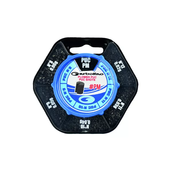 GARBOLINO PUC SHOT (SIZES 3-4-5-6-7) Kit plombs PUC / Kit plombs