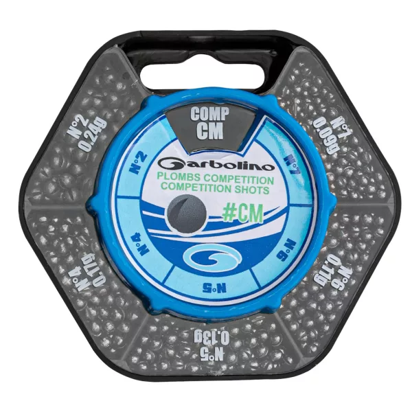 Garbolino 5 WAY MICRO SHOT DISPENSER (SIZES 7-6-5-4-2) kit de plombs / kit de plombs