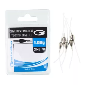   Garbolino Olivette Competition Tungsten Online Poids 0,60gr 5pcs