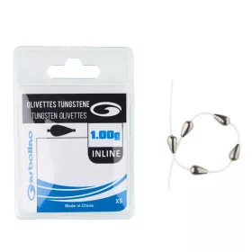   Garbolino Olivette Competition Tungsten Inline Poids 0,30gr 5pcs