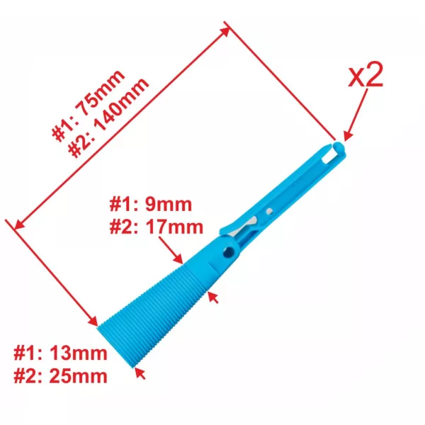 Garbolino Winder Bung For Elastic 1ère Section 2pcs
