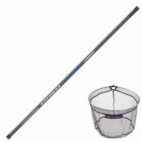   Garbolino Net Handle Express Telenet Kit Manche d'Épuisette 4m et Tête