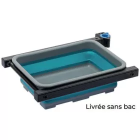   Garbolino MULTIGRIP OPEN Adaptateur de rangement carré pour boîte BAC D25/36 - Adaptateur