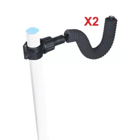   Garbolino Multigrip Open Compact Pole Supports Bras de support de canne 2 pièces