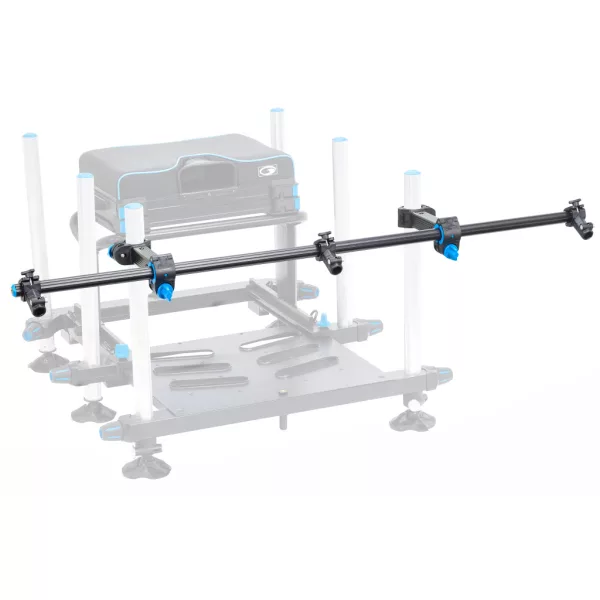 Garbolino Barre de Bourriche Multigrip Ouverte Compacte pour 3 bourriches