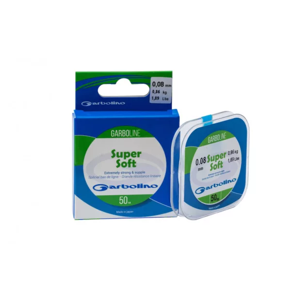 Garbolino Garboline Super Soft 0,14mm bas de ligne monofilament