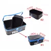 Garbolino Eva Pro Box Grounbait Set-2 Kit Boîte à Appâts