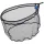 Garbolino Landing Net Latex Light Carp 50x45cm Tête d'épuisette
