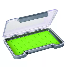   Garbolino - BOÎTE À NYMPHES EN SILICONE MOYENNE UNILATÉRALE ÉTANCHE - Boîtes - Boîte à matériel - Boîte à matériel Truite