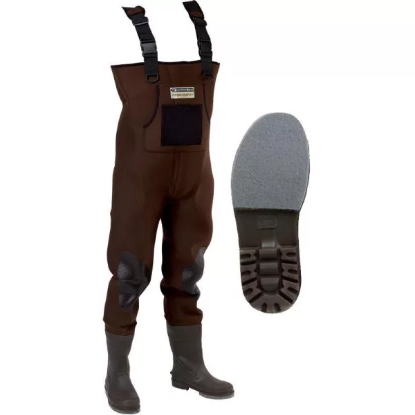 Garbolino - CHEST WADERS NEO PRECISION PRO - MIXED SOLES 40-41 - Waders cuissardes - Bottes en néoprène