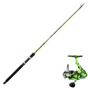   Ensemble canne et moulinet Garbolino Rod Jungle Telespin 1,8m