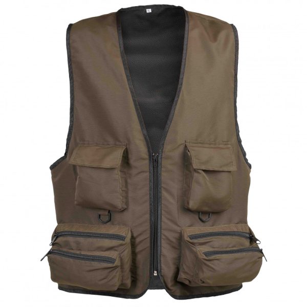 Garbolino Serenity Long Fly Vest Gilet Marron 2XL
