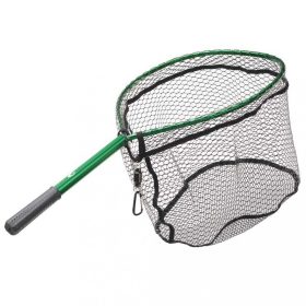   Garbolino - RAQUETTE FIXED HANDLE/RACQUET + MAGNET - Manche d'épuisette avec filet - Épuisette spinning - Filet d'épuisette à truite