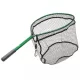 Garbolino - RAQUETTE FIXED HANDLE/RACQUET + MAGNET - Manche d'épuisette avec filet - Épuisette spinning - Filet d'épuisette à truite