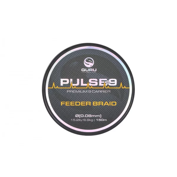 Guru Pulse 9 Braid 0,08mm 150m Fonott Főzsinór