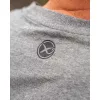 Matrix Hex Print T-shirt Gris M