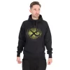 Matrix Large Fade Logo Fekete-Lime Kapucnis Pulóver L