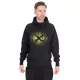 Matrix Large Fade Logo Fekete-Lime Kapucnis Pulóver L