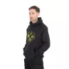 Matrix Large Fade Logo Fekete-Lime Kapucnis Pulóver L