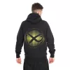 Matrix Large Fade Logo Fekete-Lime Kapucnis Pulóver L
