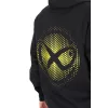 Matrix Large Fade Logo Fekete-Lime Kapucnis Pulóver L