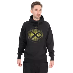 Matrix Large Fade Logo Fekete-Lime Kapucnis Pulóver XL