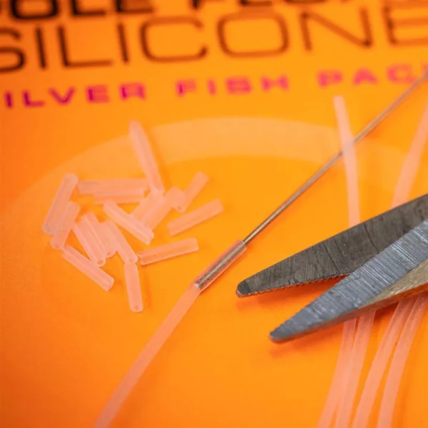 Guru Pole Float Silicone Silvers - tubes en silicone pour fixation de flotteur