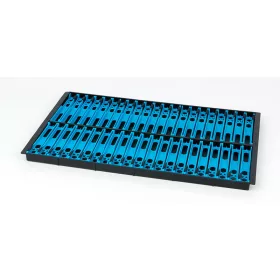   Matrix Loaded Pole Winder Tray 13cm (Pack de 42) Échelle Bleu Clair