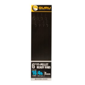   Guru F1 Pellet Pole Rig hameçon pré-ligaturé - 15cm - 18 - 0,11mm