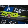 Matrix MXC-6 Hameçon Monté Sans Ardillon À Œillet 18, 1,4kg 15cm, 8 pièces