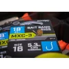 Matrix MXC-3 Hameçon Monté Sans Ardillon À Œillet 12, 3,6kg 45cm, 8 pièces