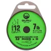 Hameçon pré-monté Guru QM1 Standard Hair 15 Size 10 (0.19mm)