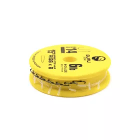   Guru SMWG Speed Stop Rig 14 Hameçon pré-monté mono-filament sans ardillon, à œillet 8 pièces