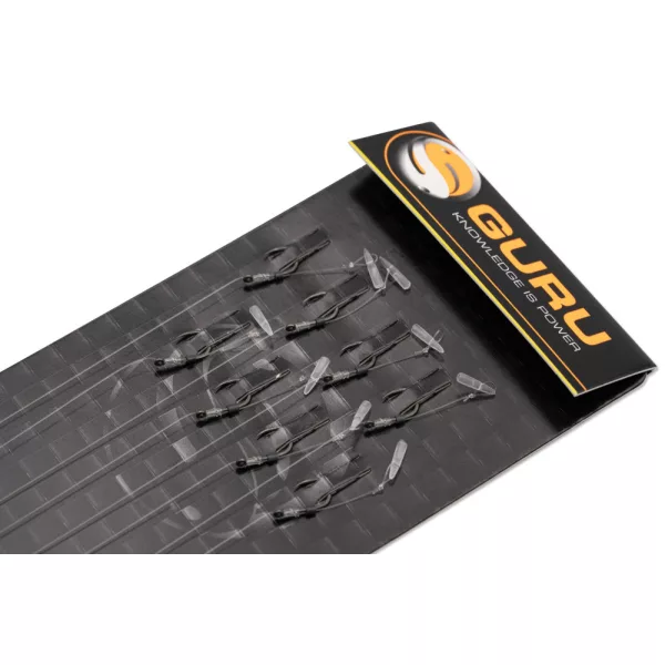 Guru SMWG Speed Stop Rig 10 Hameçon monofilament monté à œillet, sans ardillon 8 pièces