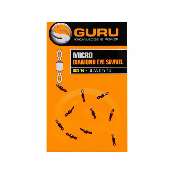Guru Micro Diamond Eye Swivel 11 &Eacute;merillon 10 pcs