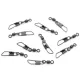 Guru Snap Link and Swivel 14 &Eacute;merillon &agrave; agrafe 10 pcs