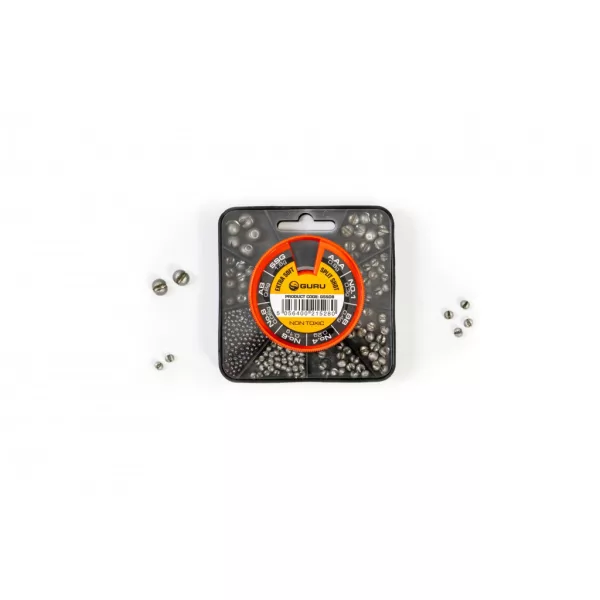 Guru 8 Compartment Non-Toxic Shot Box Boîte de Plombs