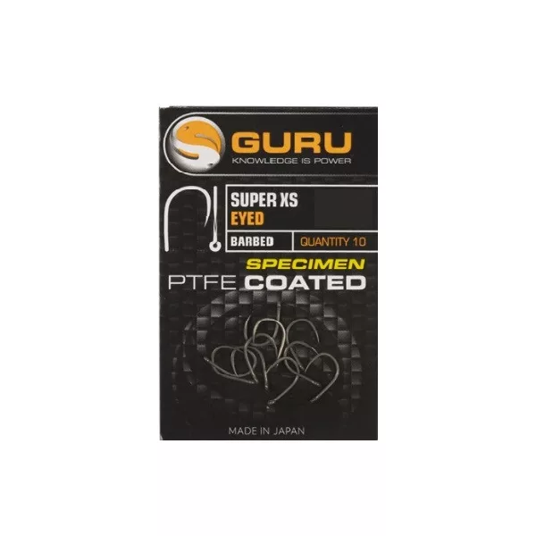 Guru Super XS Taille 8 (Ardillon/Œillet) - hameçon