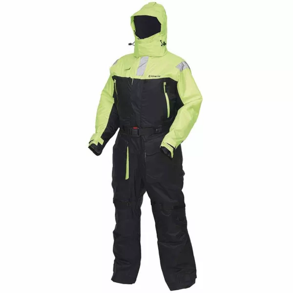 Kinetic Guardian Flotation Suit Black Lime Combinaison thermique L