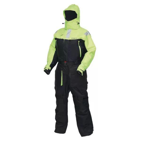 Kinetic Guardian Flotation Suit Black Lime Combinaison thermique S