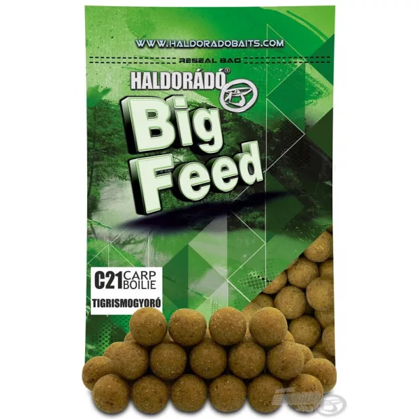 Haldorádó Big Feed - C21 Boilie - Noix tigrée